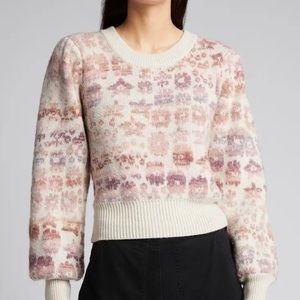 LoveShackFancy Kirsten Pullover NWT XS